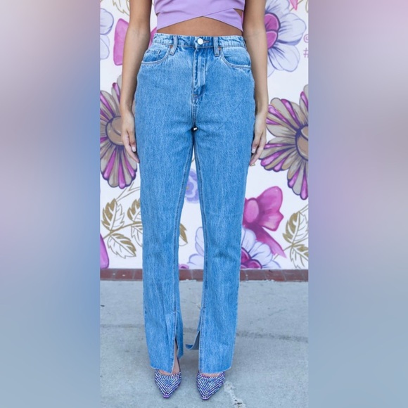 NWT BLANKNYC THE COOPER NOT HAVING IT SLIM STRAIGHT SIZE 24 - Picture 2 of 7